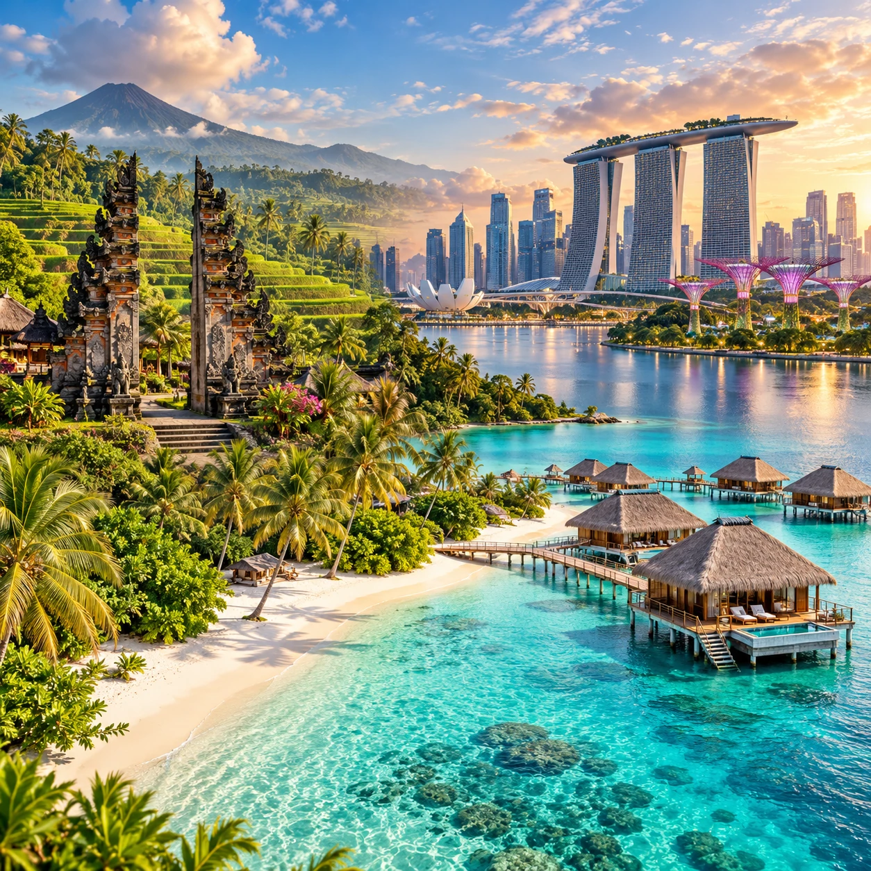 Fotografía del viaje: Bali, Singapur y Maldivas