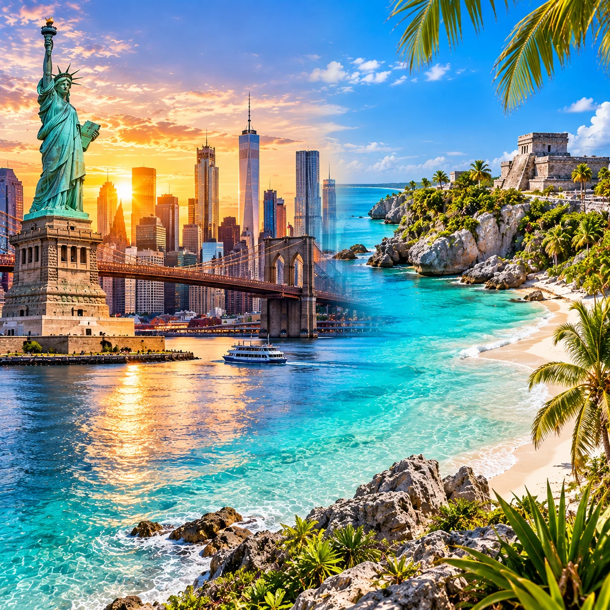 Fotografía del viaje: Nueva York y Riviera Maya