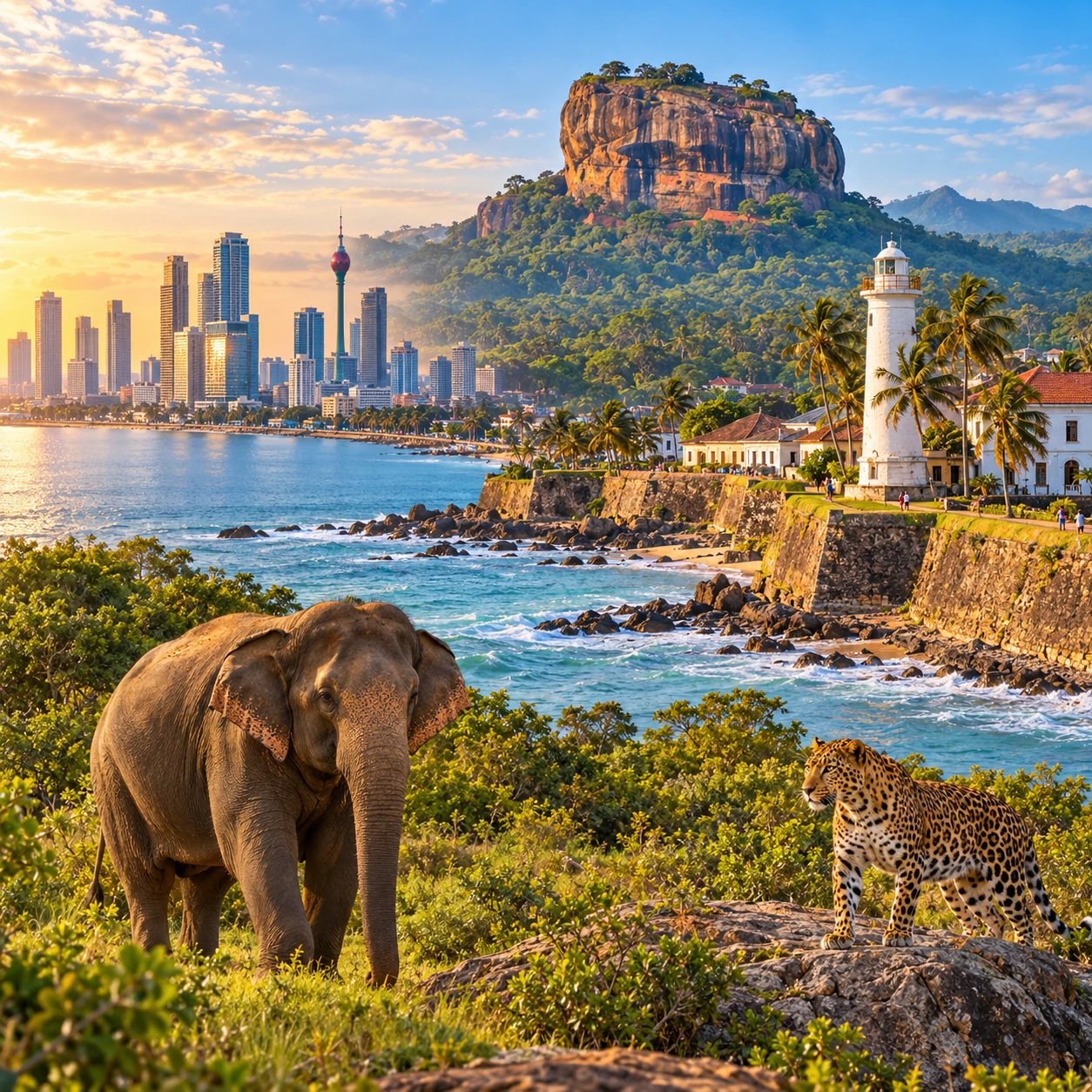 Fotografía del viaje: De Colombo a Galle con Yala y Sigiriya